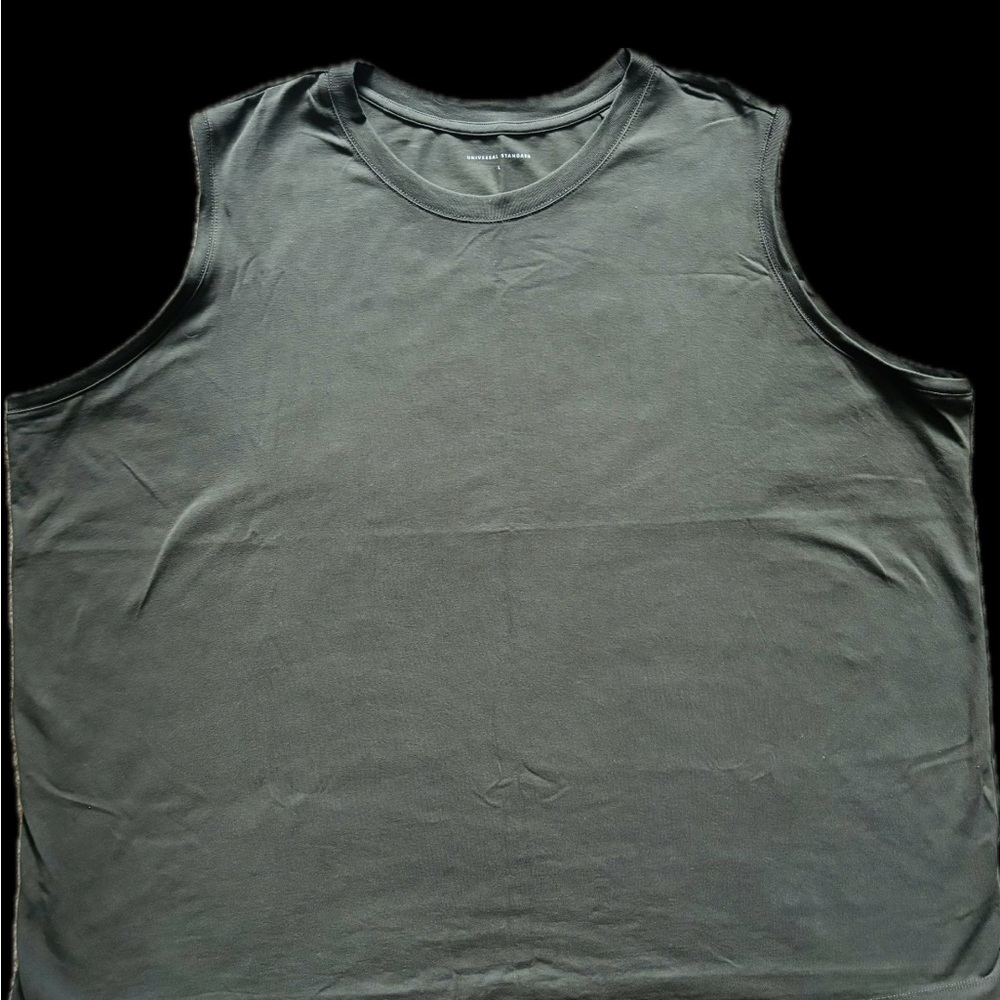 Universal Standard Green Stretch Women’s Tank Top Size Large